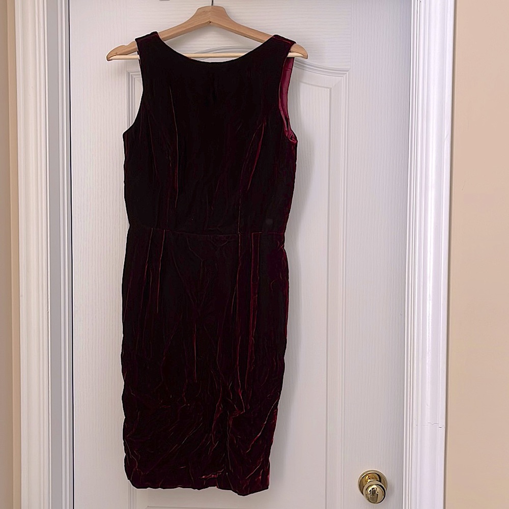 Plum Velvet Chetta B evening Dress Vintage -  New